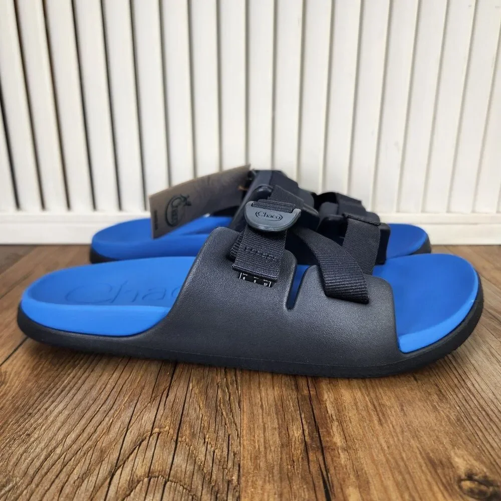 Chaco Chillos Sandals Kids Sz 6 M Active Blue Adjustable Strap Comfort Slides